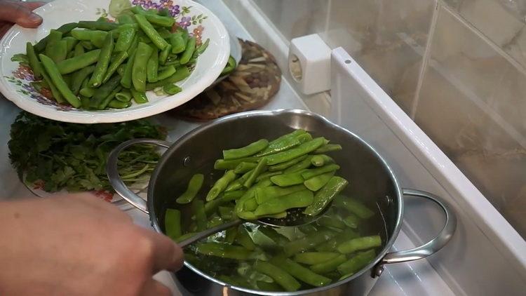 ilagay ang beans