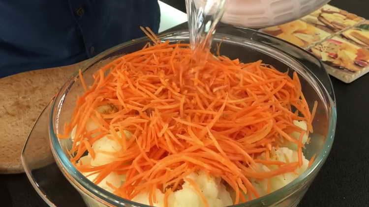 ρίξτε λάχανο με μαρινάδα
