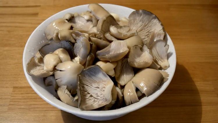 ricetta di funghi ostrica in salamoia