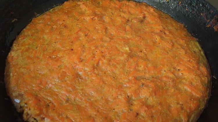 ricetta della casseruola di carote