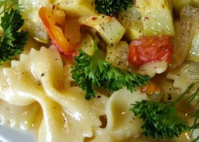 Orihinal na zucchini pasta - isang simpleng recipe🍝