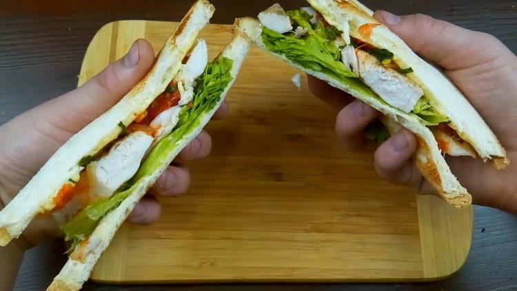 Finom szendvicsek készítésének 3 módja - egyszerű receptek