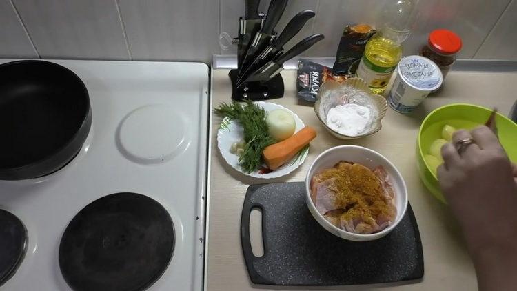 Jak vařit kuřecí guláš