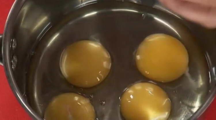 sutrupinti kiaušinius