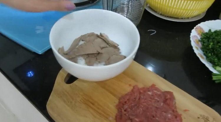 připravit maso