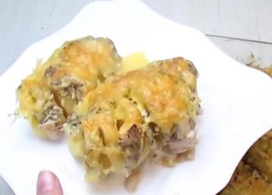 Was zum Mittagessen zu kochen? - ein köstliches und einfaches Gericht aus Kartoffeln und Hühnchen