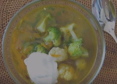 Das Rezept für eine leckere  vegetarische Suppe