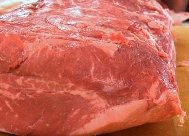 Как да размразим  месо