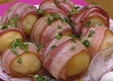 Вкус Delicious potato  in bacon