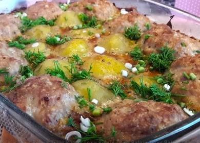  Kartoffelpastetchen in Sahnesauce im Ofen