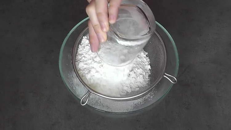 sift flour