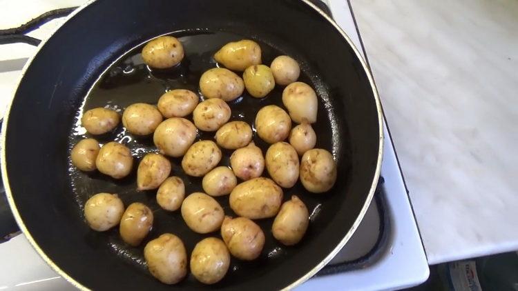 smažit brambory