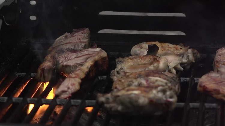schicke Steaks in den Ofen