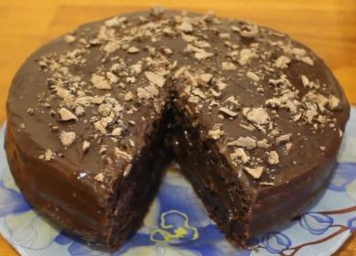 Rezept für leckeren Prager Kuchen in einem Slow Cooker mit Foto