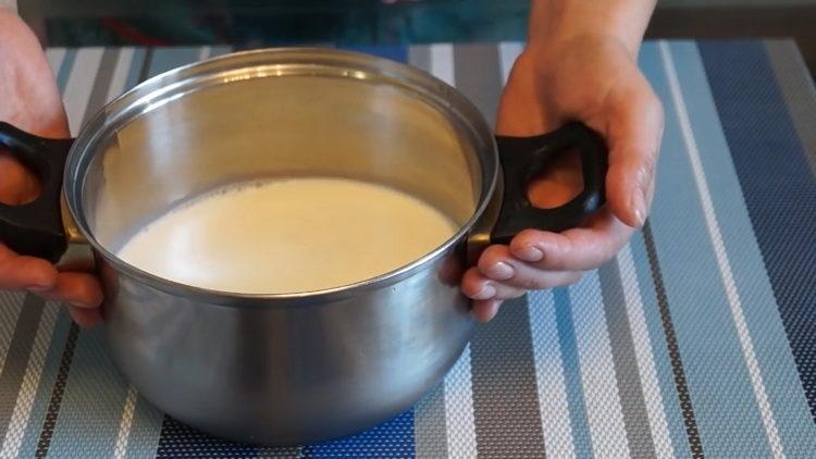 Preparare il latte