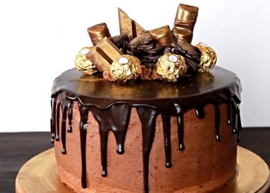 Шоколадова торта с рецепта  от Анди Шеф