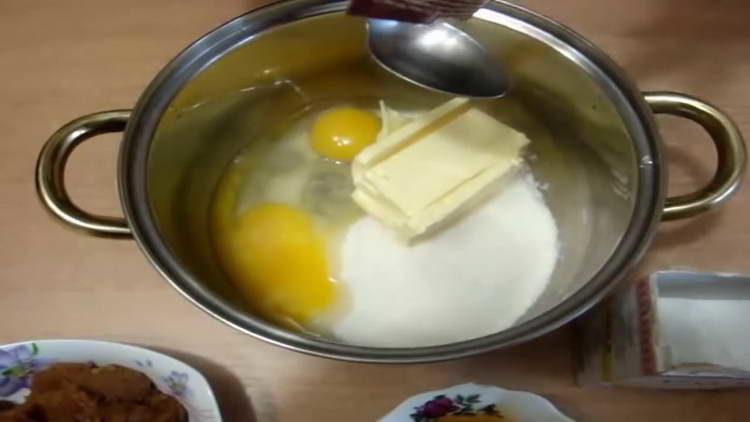 οδηγείτε τα αυγά στο τηγάνι