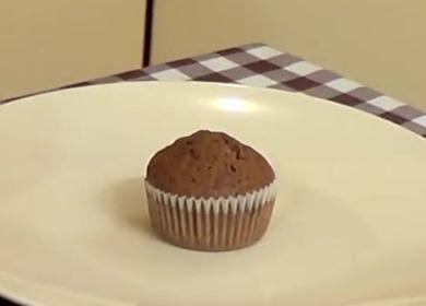 Recept na lahodné čokoládové muffiny очень